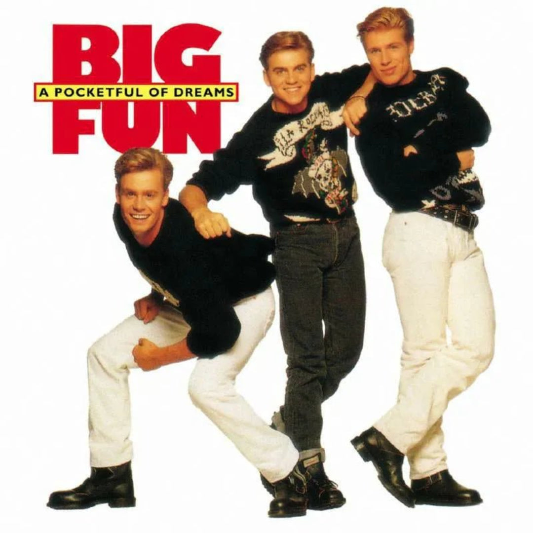 Big Fun A Pocketful Of Dreams CD album cover 80s pop artwork