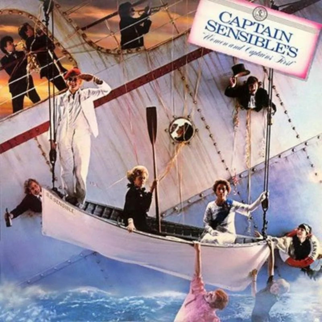 Captain Sensible Women And Captains First CD album cover artwork