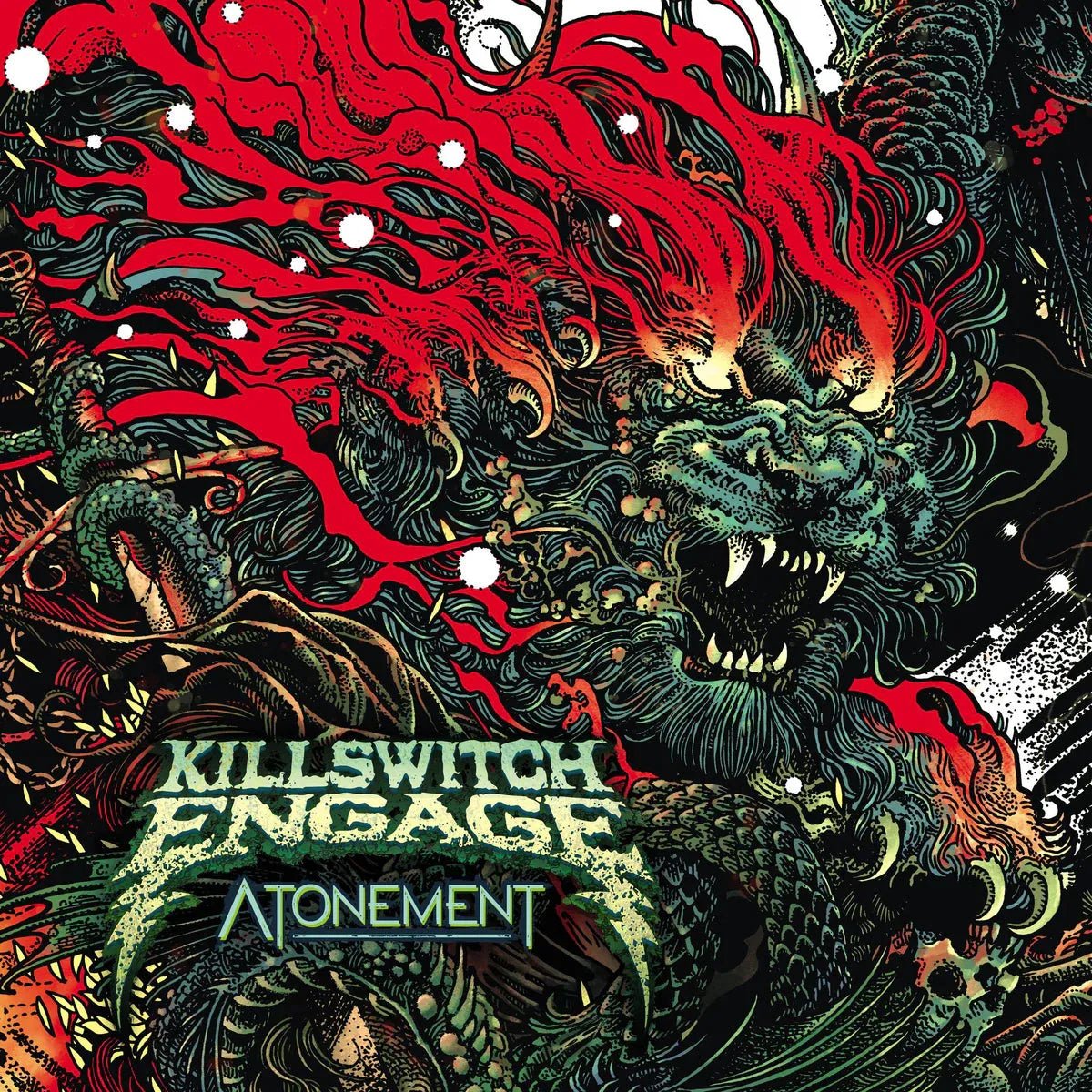 Killswitch Engage Atonement CD album cover metalcore artwork