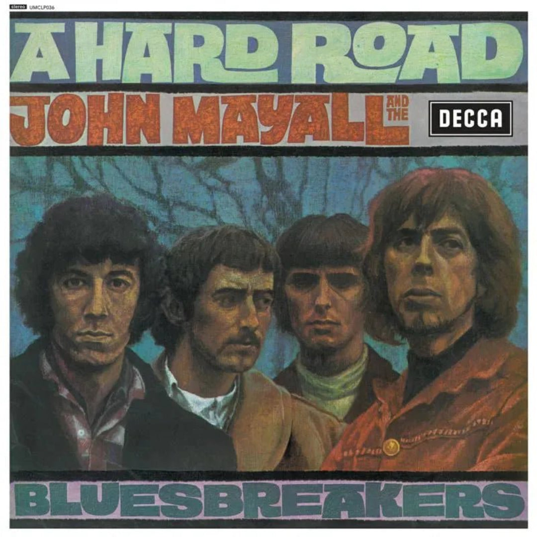John Mayall and The Bluesbreakers A Hard Road LP blues vinyl album cover