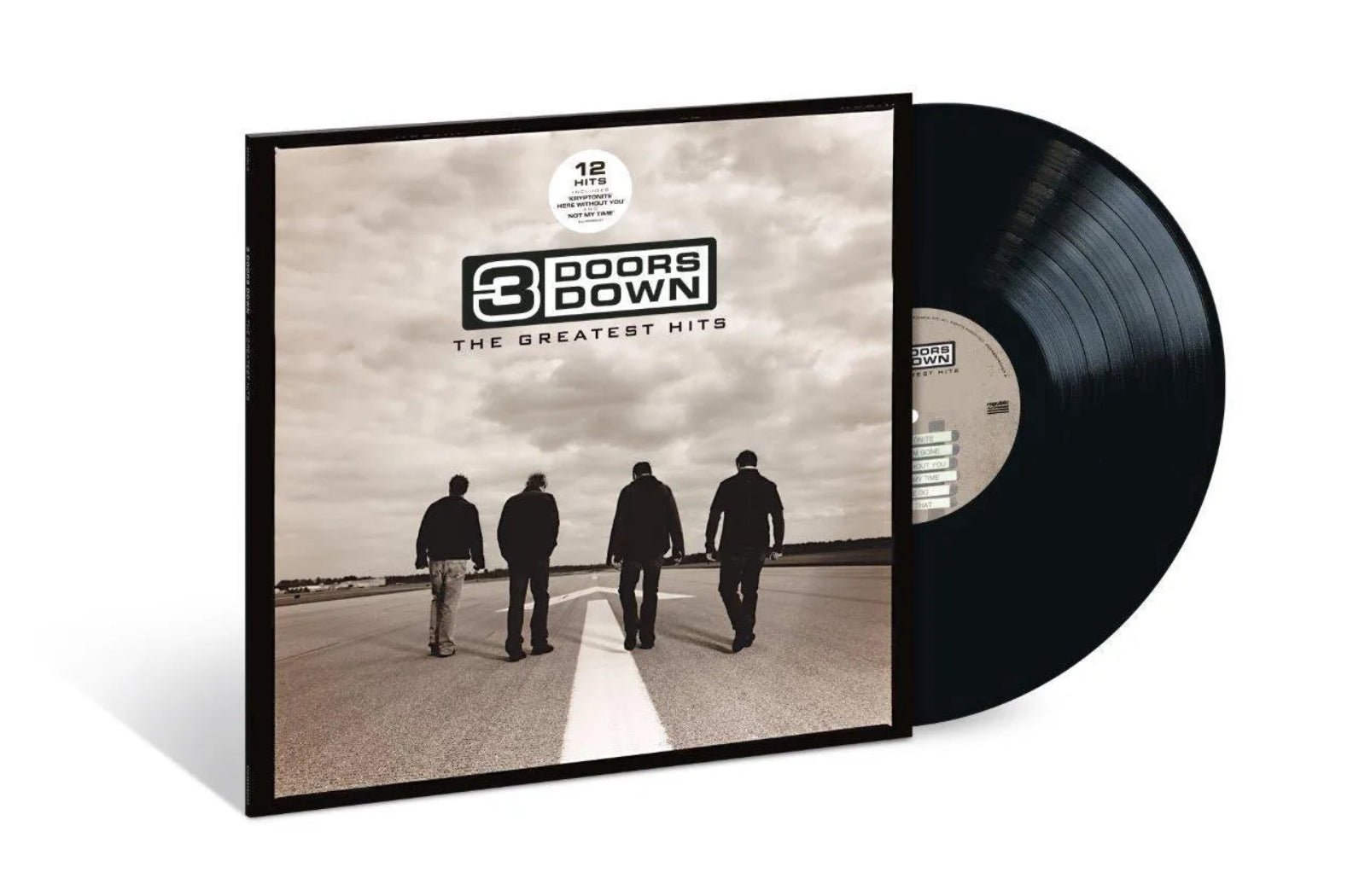 The Greatest Hits 3 Doors Down vinyl LP post-grunge collection sleeve