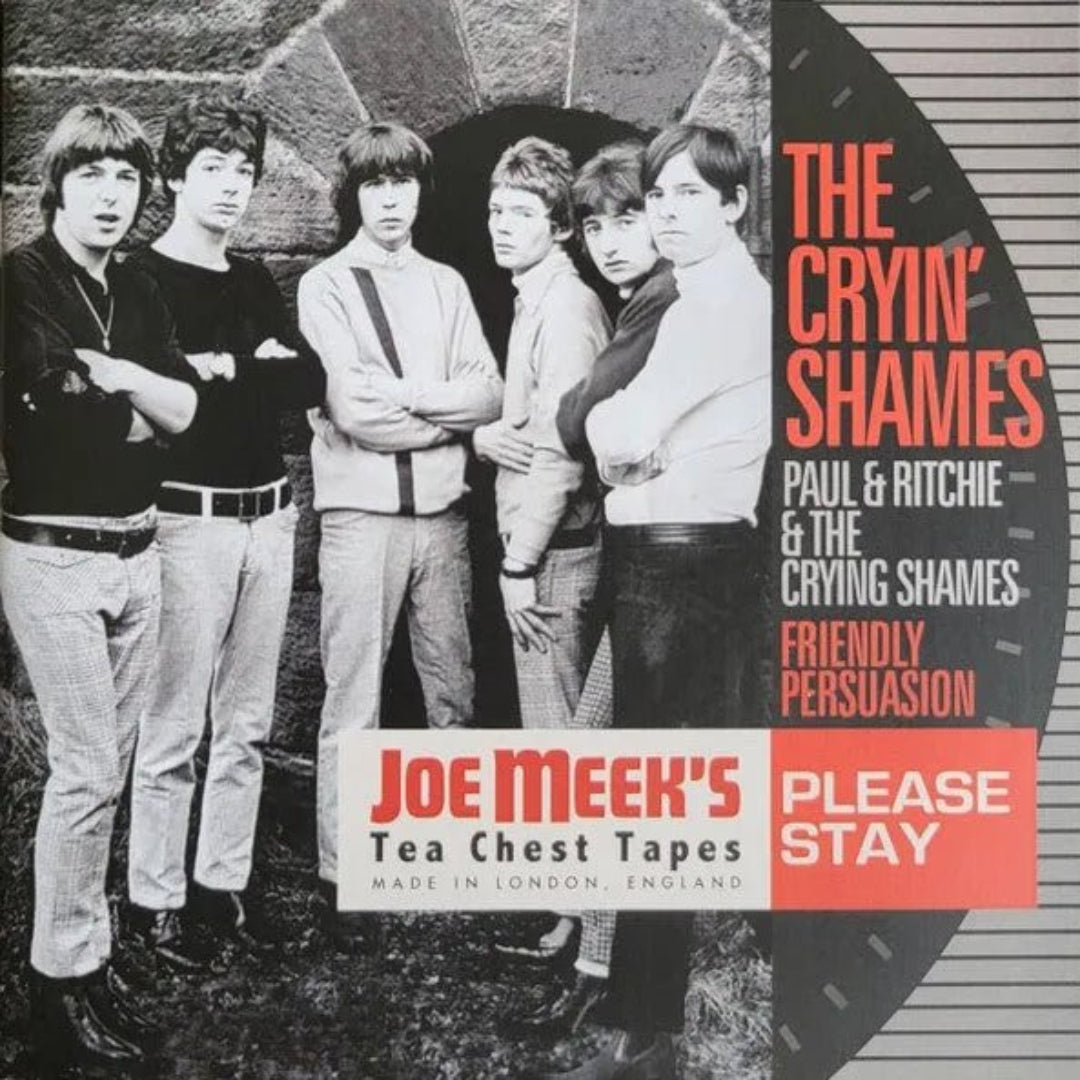 The Cryin Shames Please Stay 2 CD set British pop compilation album cover