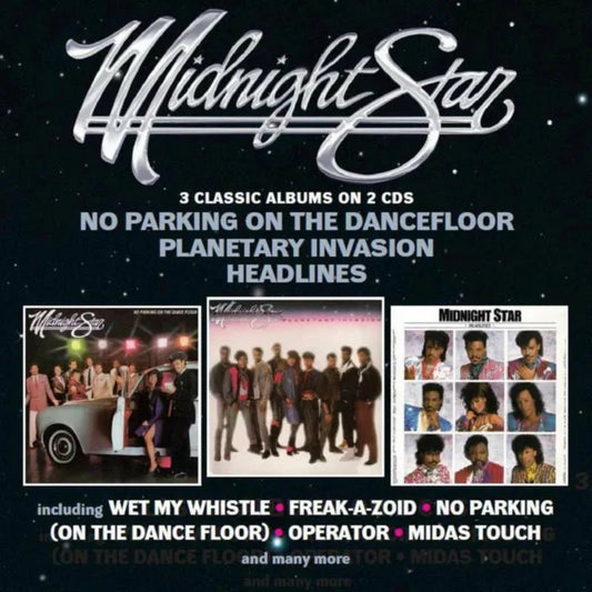 Midnight Star No Parking On The Dancefloor Planetary Invasion Headlines 2 CD set