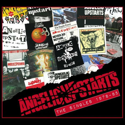 Angelic Upstarts The Singles 1978-85 2 CD set punk compilation album cover