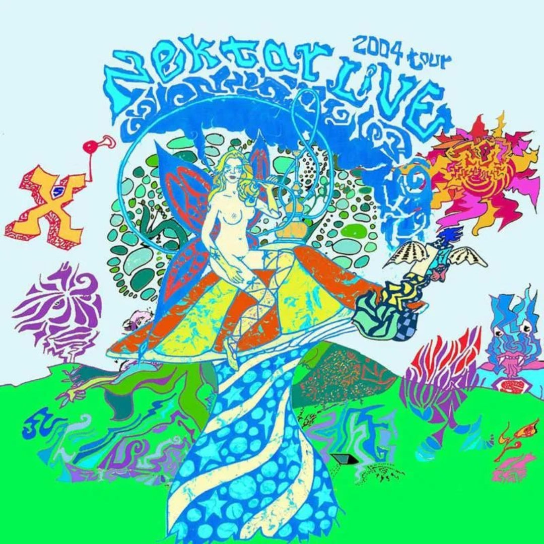 Nektar 2004 Tour Live 2 CD set album cover progressive rock artwork