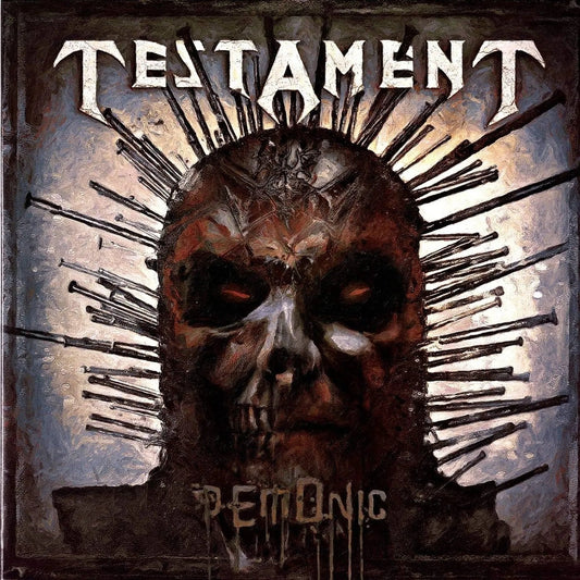 Testament Demonic LP vinyl album cover thrash metal artwork