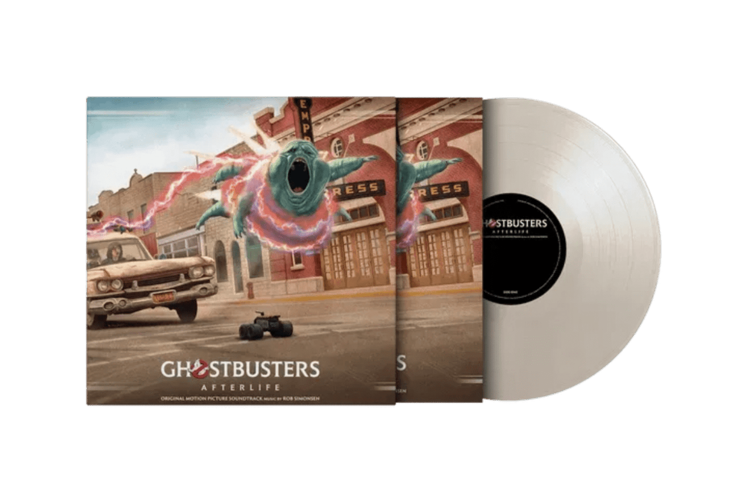 Ghostbusters Afterlife vinyl LP by Rob Simonsen with 8-page booklet and liner notes

