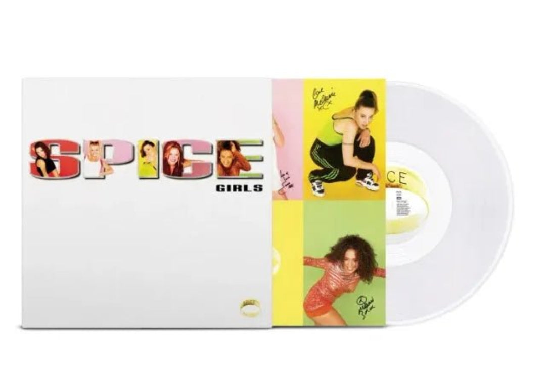 Spice LP clear vinyl by Spice Girls 90s pop design