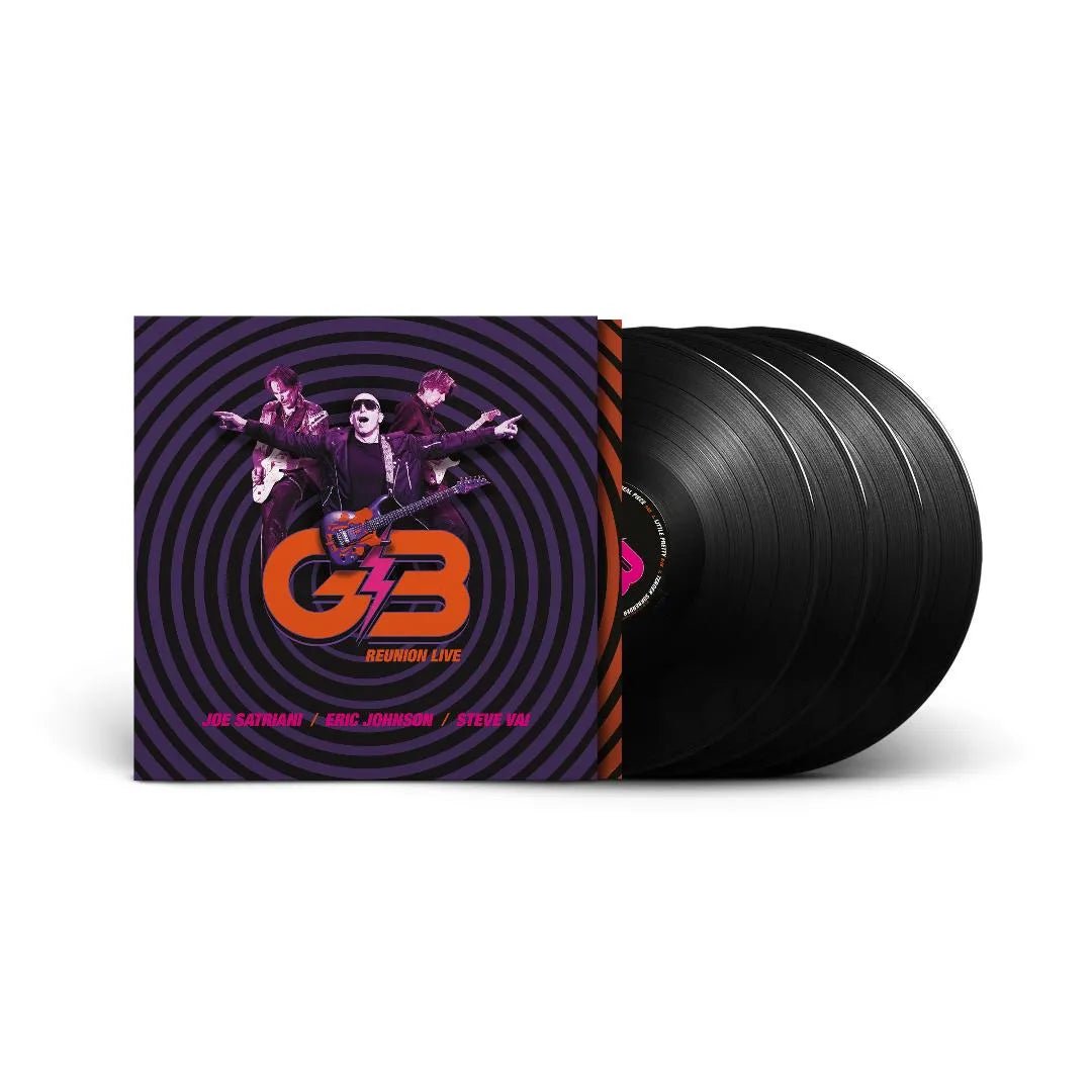 Reunion Live 4LP set G3 Satriani Vai Johnson concert vinyl