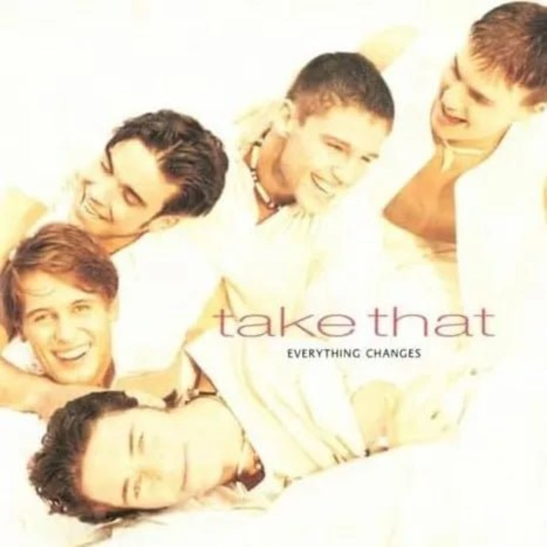 Take That Everything Changes LP 90s pop album cover artwork