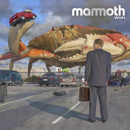 Mammoth WVH self titled 2LP black ice vinyl rock album cover