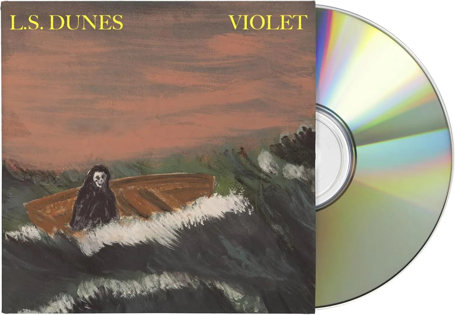 Violet CD by LS Dunes alternative rock punk design