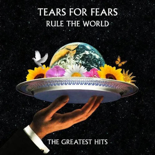 Double vinyl LP set of Tears For Fears Rule The World compilation