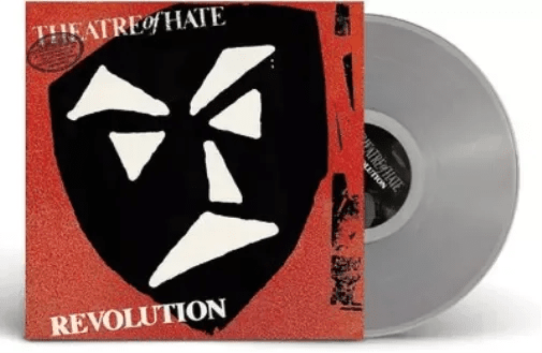 Revolution LP clear vinyl by Theatre Of Hate gothic rock design