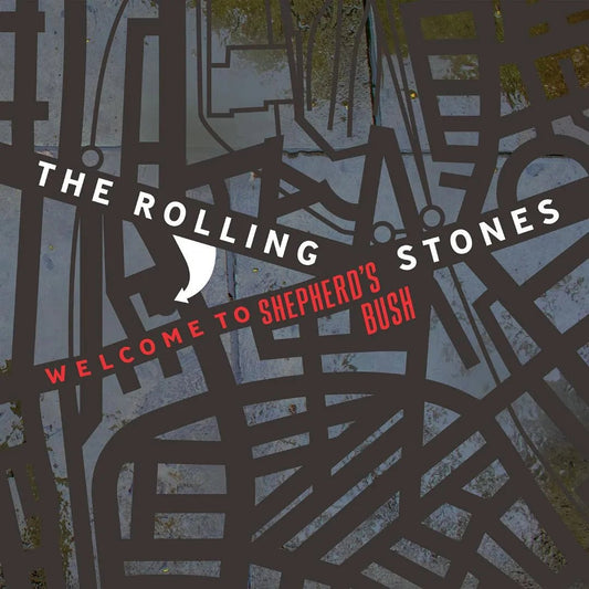 Welcome To Shepherds Bush 2LP Stones live concert vinyl artwork