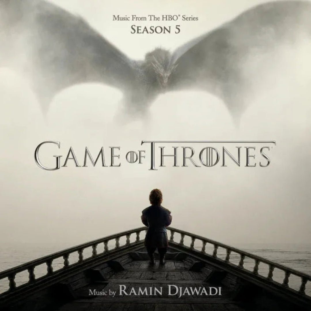 Game of Thrones Season 5 red vinyl soundtrack by Ramin Djawadi