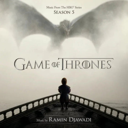 Game of Thrones Season 5 red vinyl soundtrack by Ramin Djawadi