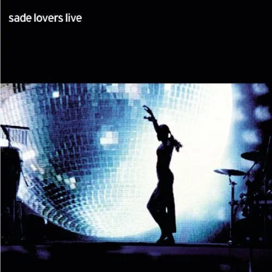 Sade Lovers Live CD live soul jazz album cover artwork