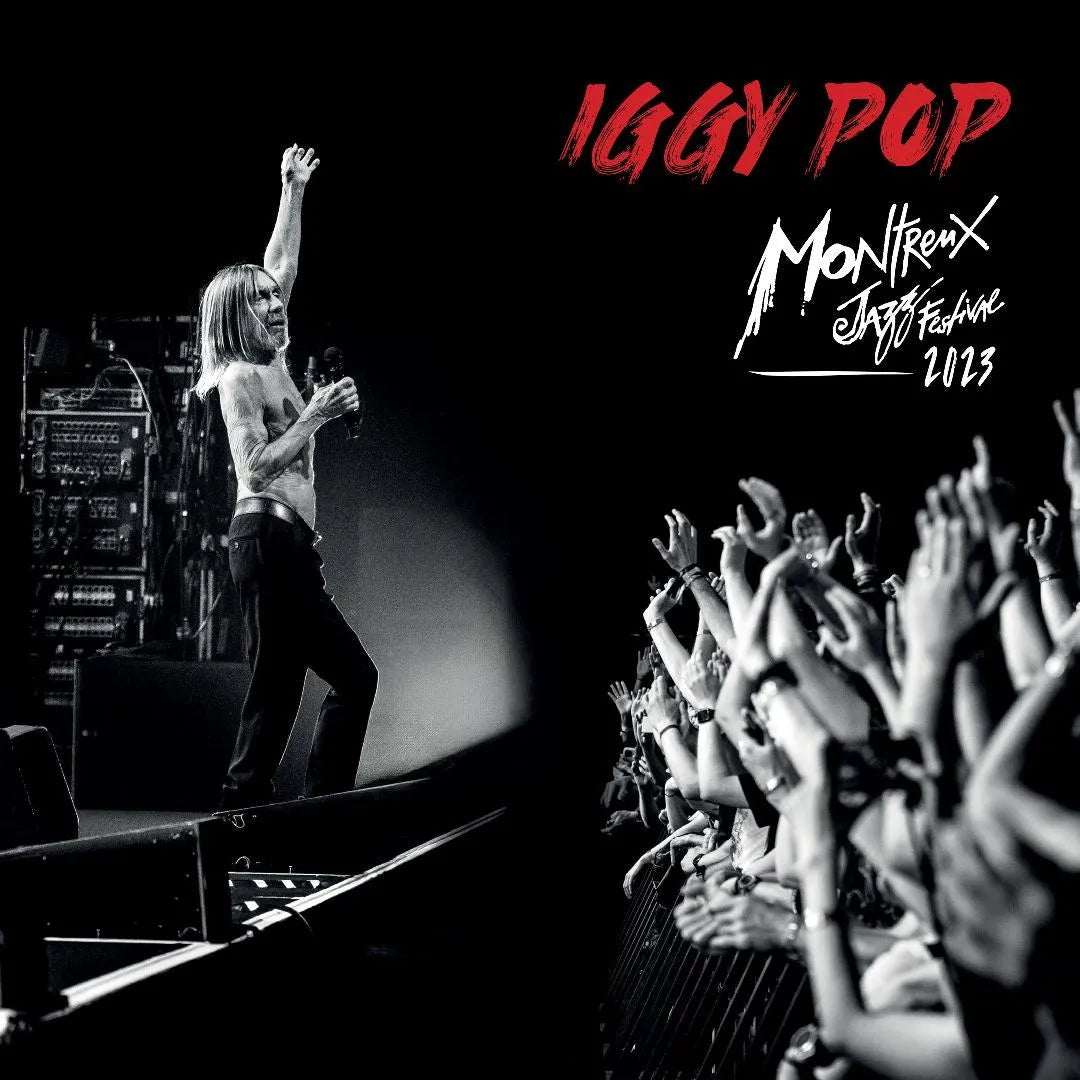 Iggy Pop Montreux Jazz Festival 2023 2LP live concert vinyl cover