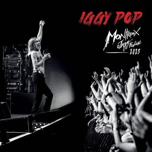 Iggy Pop Montreux Jazz Festival 2023 2LP live concert vinyl cover