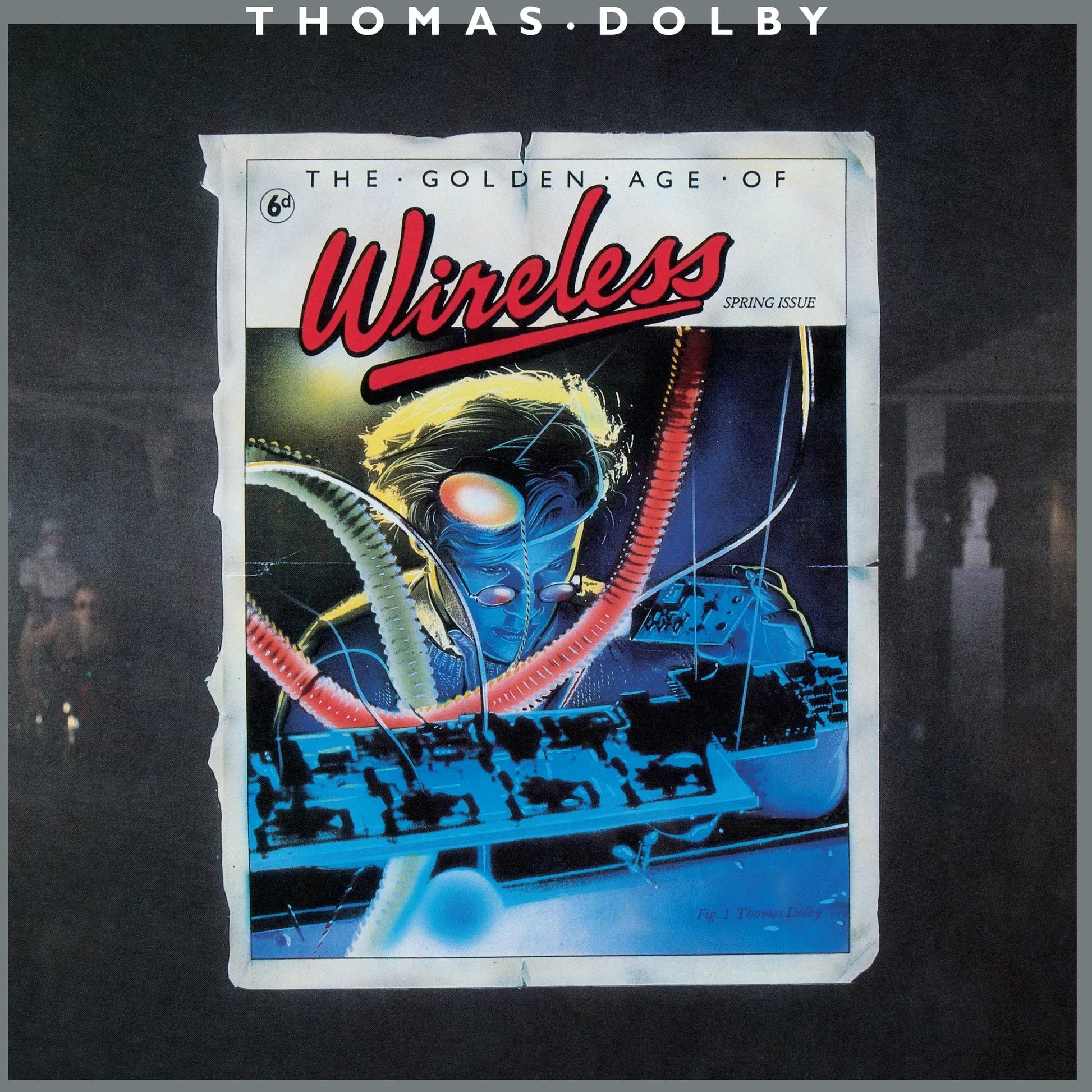 Thomas Dolby Golden Age of Wireless silver vinyl synth pop album