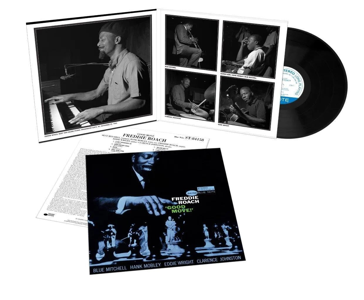 Good Move LP by Freddie Roach soulful Hammond jazz design
