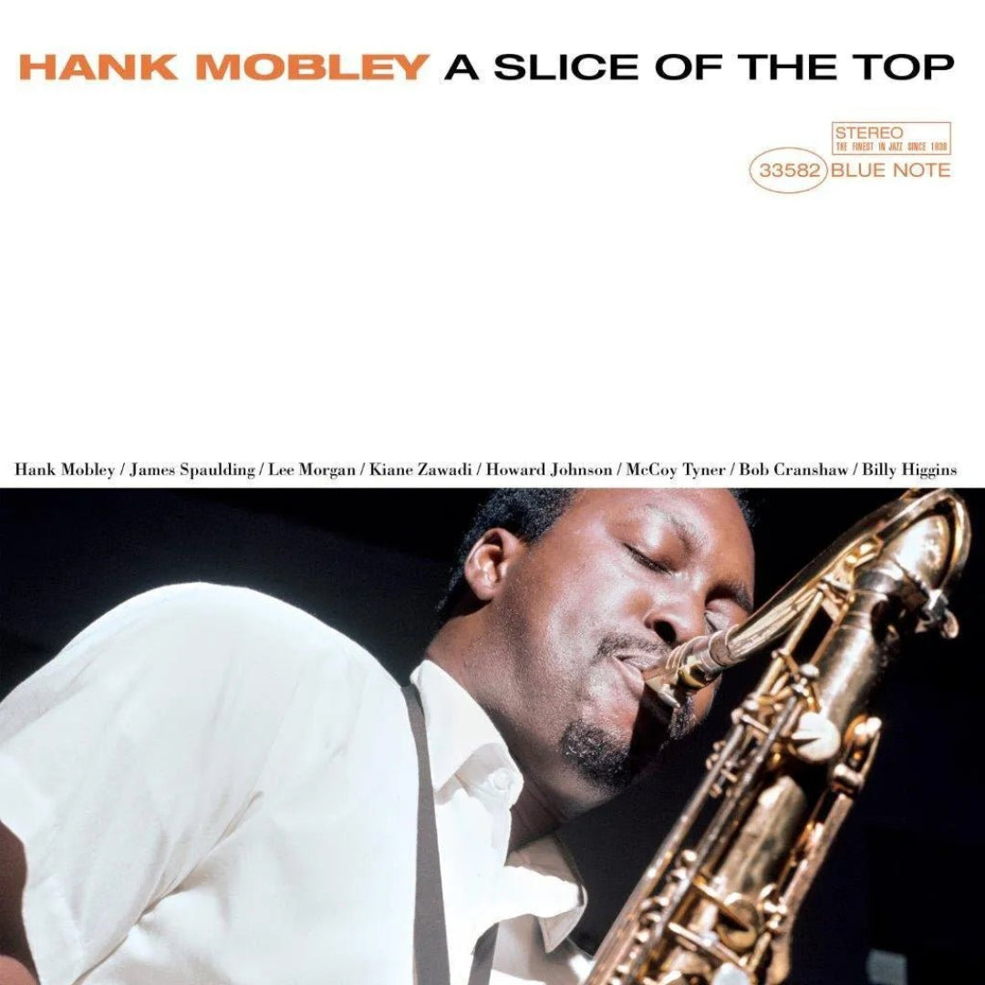 Hank Mobley A Slice Of The Top LP jazz album cover artwork