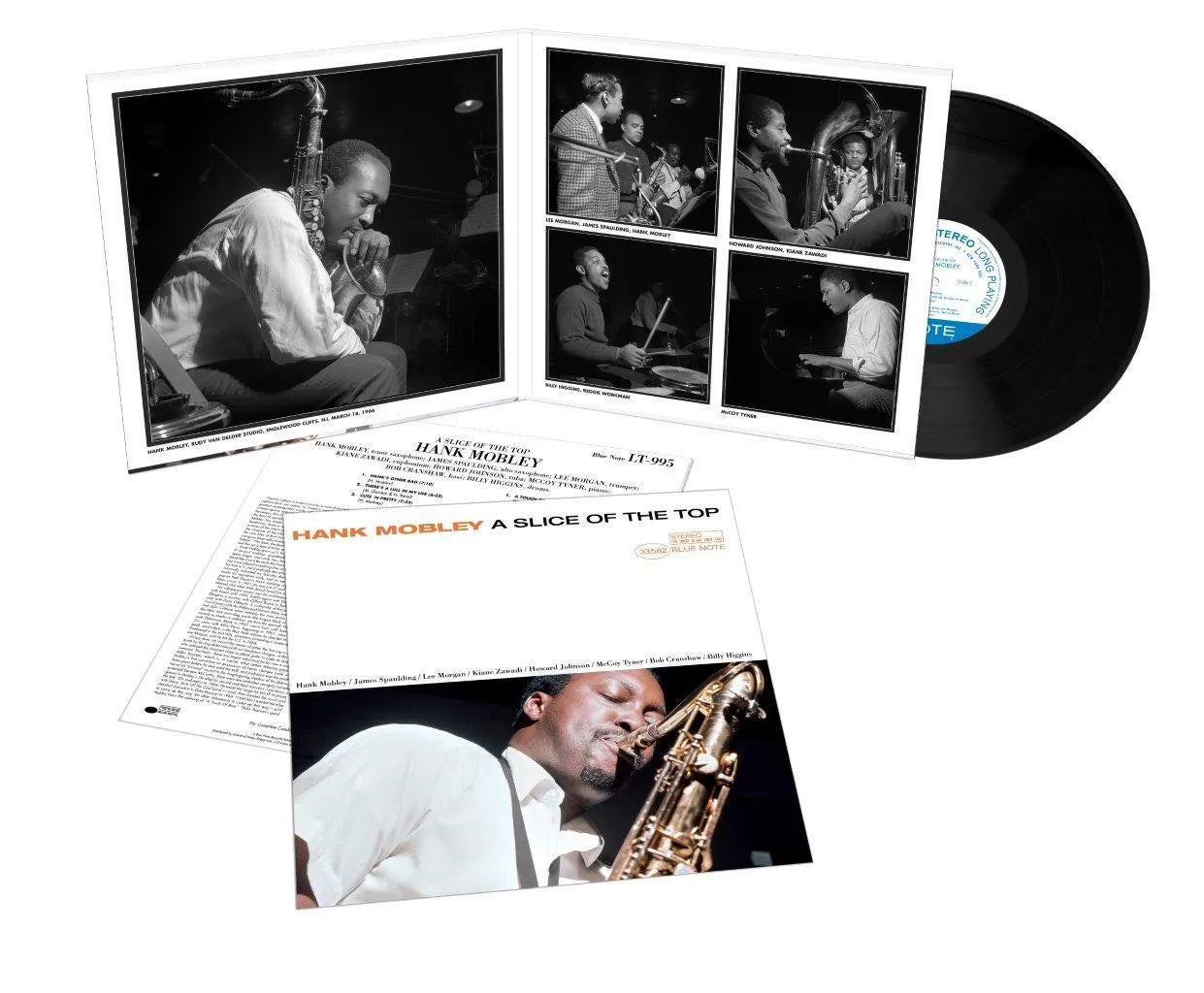 A Slice Of The Top LP by Hank Mobley Blue Note hard bop design