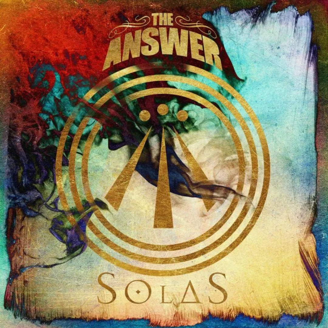 The Answer Solas CD hard rock album cover artwork