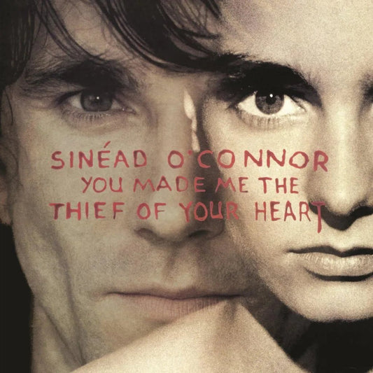 Sinead O’Connor 12 inch clear vinyl single with cinematic soundtrack artwork