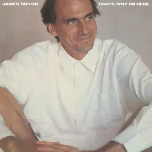 James Taylor That’s Why I’m Here album cover with understated singer-songwriter artwork
