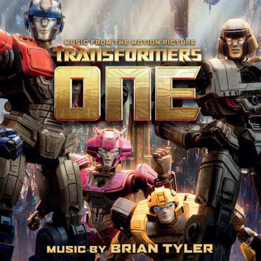 Transformers One original soundtrack double LP on limited edition yellow vinyl

