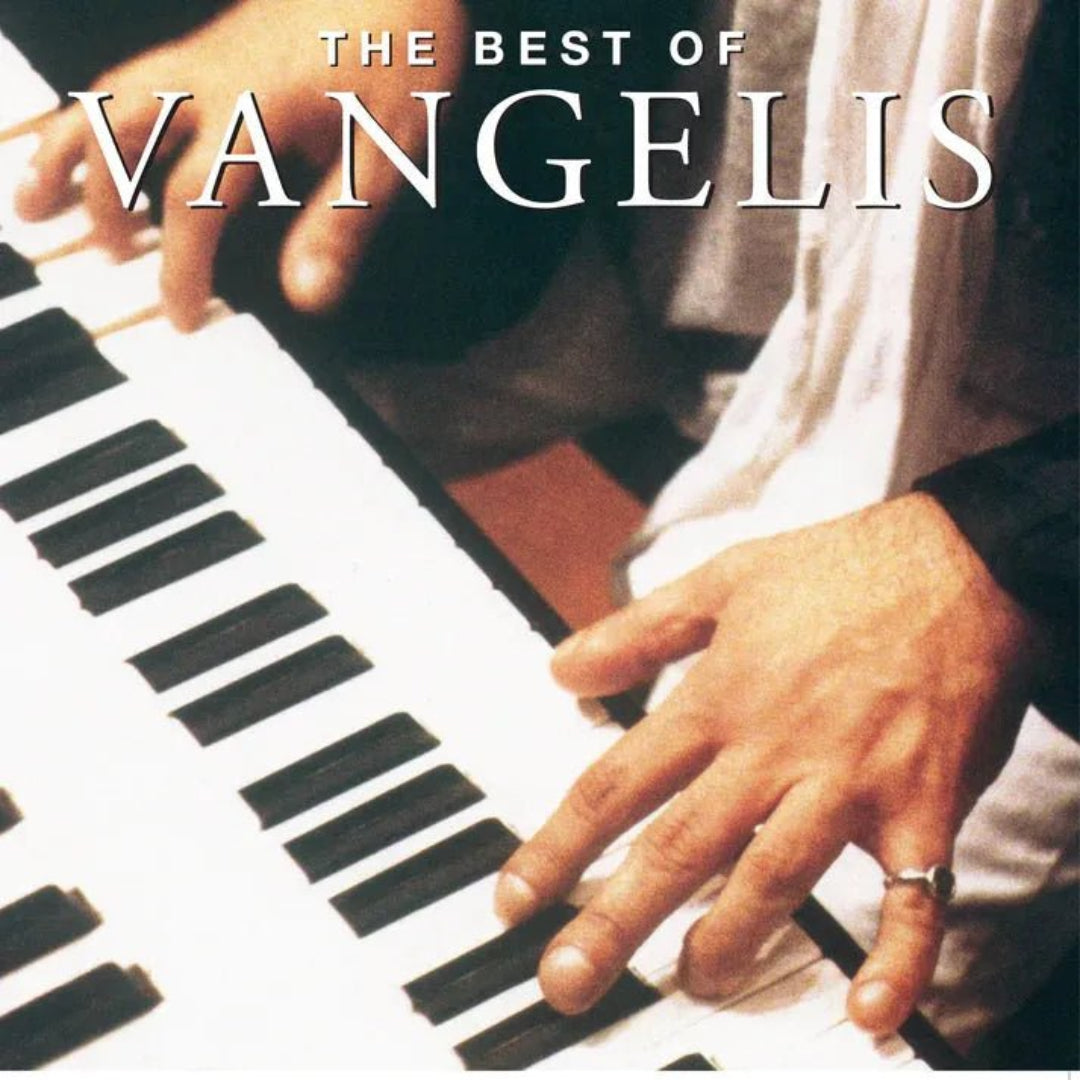 Vangelis The Best Of Vangelis limited white 2LP vinyl set cover