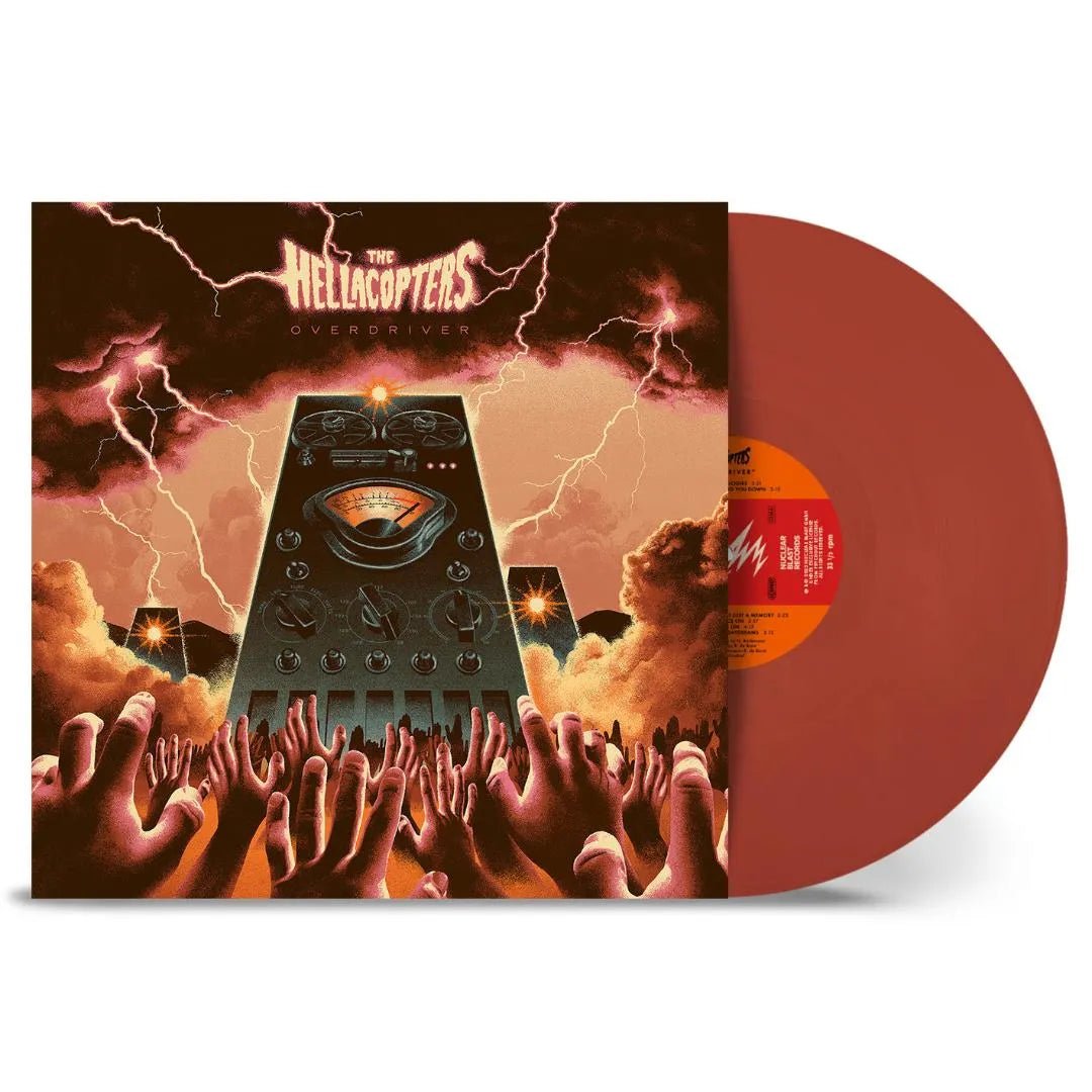 The Hellacopters - Overdriver LP Brick Red Vinyl - 2 - LP - Orchard Records
