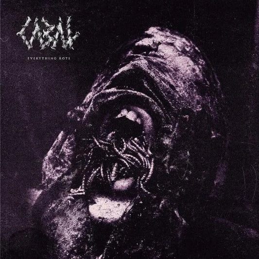 Cabal Everything Rots LP violet and black marbled vinyl extreme metal album