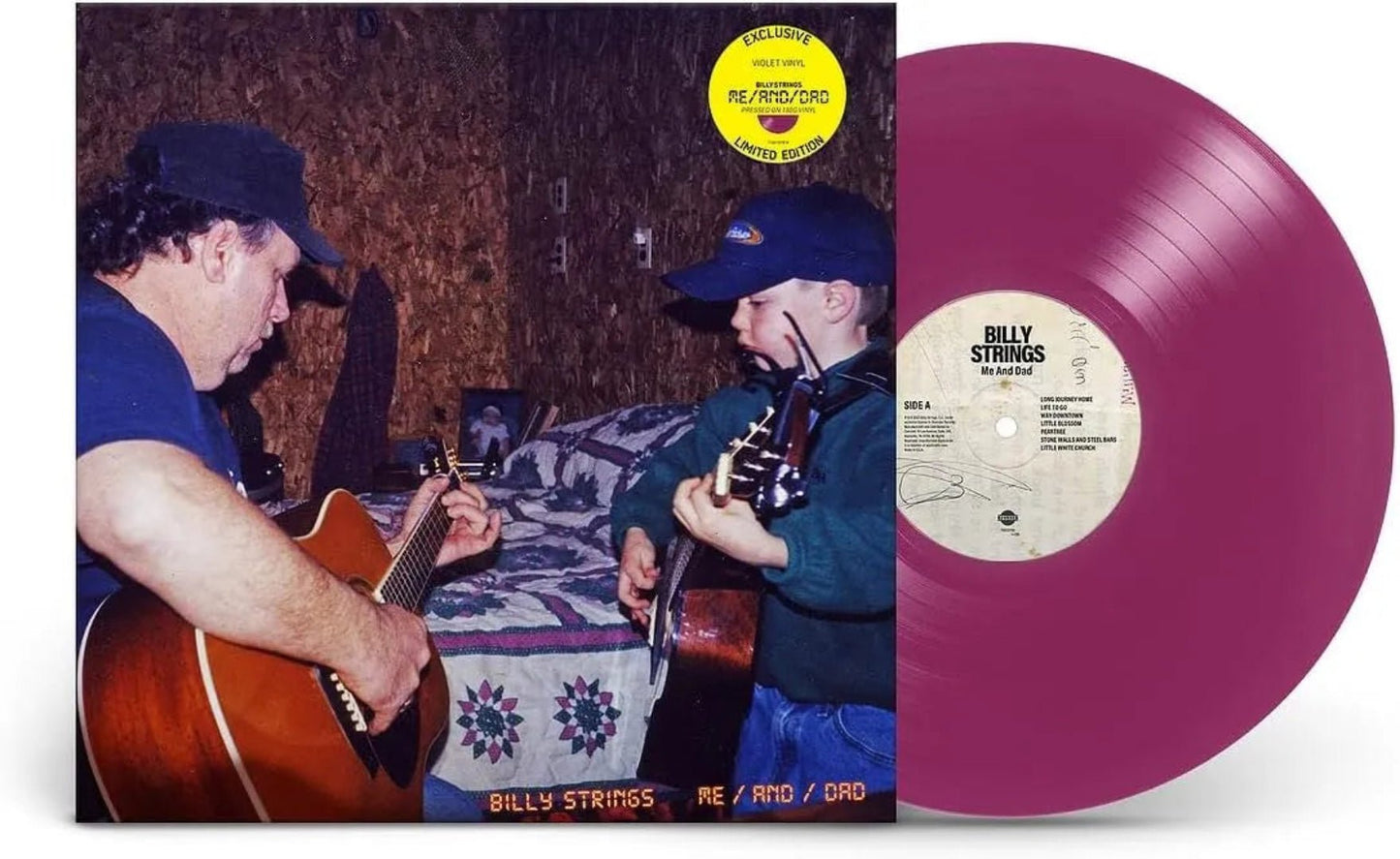 Billy Strings - Me / And / Dad LP Violet Vinyl - 2 - LP - Orchard Records