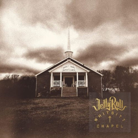 Whitsitt Chapel album sleeve showing Jelly Roll against warm southern tones