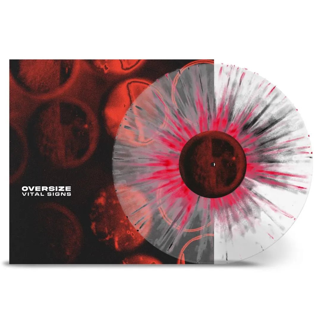 Oversize - Vital Signs LP Clear With Black & Red Splatter Vinyl - 2 - LP - Orchard Records