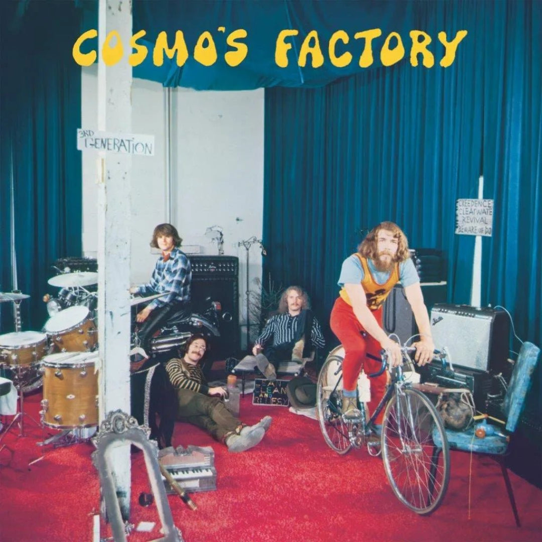 Creedence Clearwater Revival Cosmo’s Factory LP apple red vinyl classic rock album