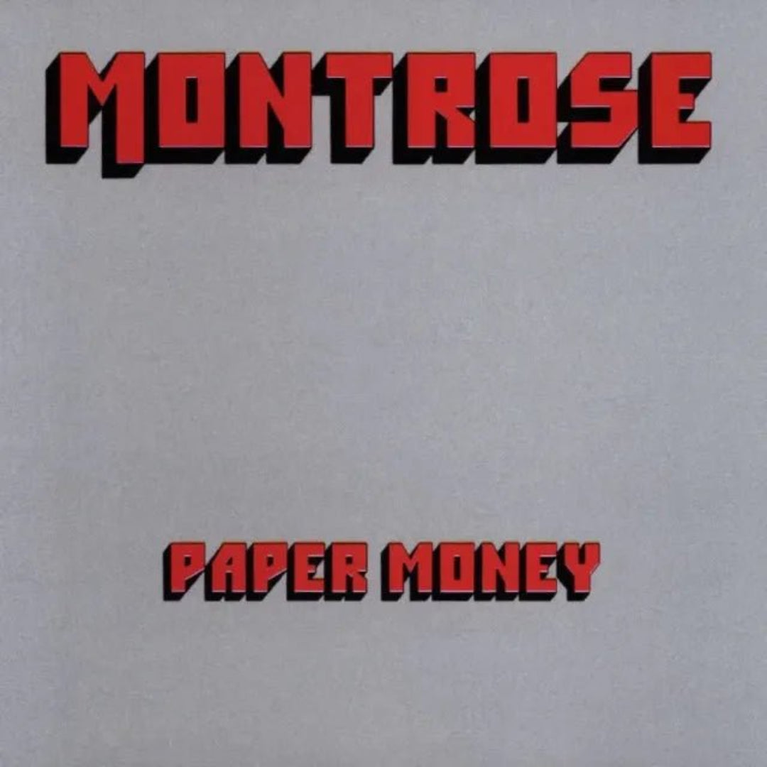 Montrose - Paper Money (9782472) LP Clear Vinyl cover