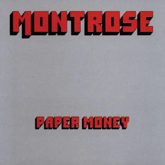 Montrose - Paper Money (9782472) LP Clear Vinyl cover
