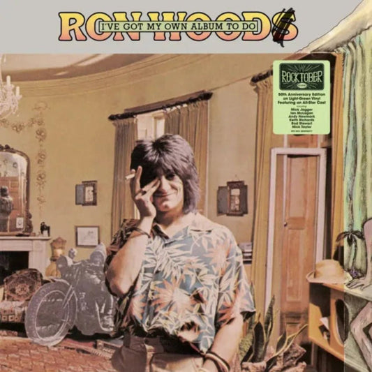 Ron Wood debut solo album 50th anniversary edition cover artwork
