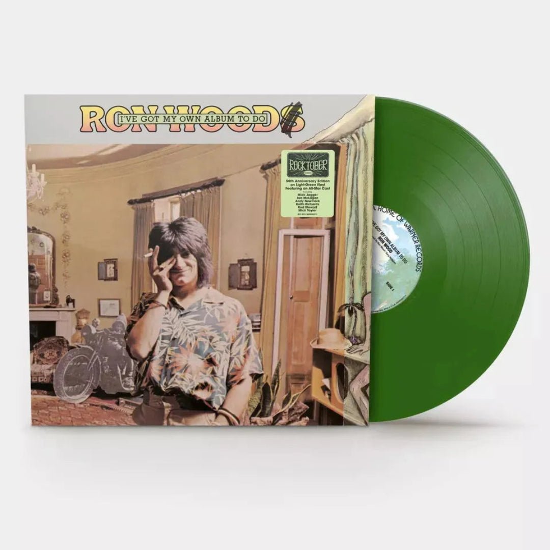 Debut solo album by Ron Wood classic rock soul 50th anniversary

