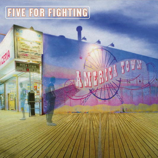 Five for Fighting America Town 25th anniversary limited translucent blue vinyl with booklet