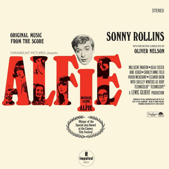 Sonny Rollins - Alfie Soundtrack (7520774) LP Due 7th February