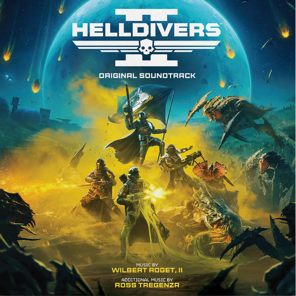 Wilbert Roget II - Helldivers 2 Original Game Soundtrack (19802874011) LP Yellow Vinyl Due 14th February