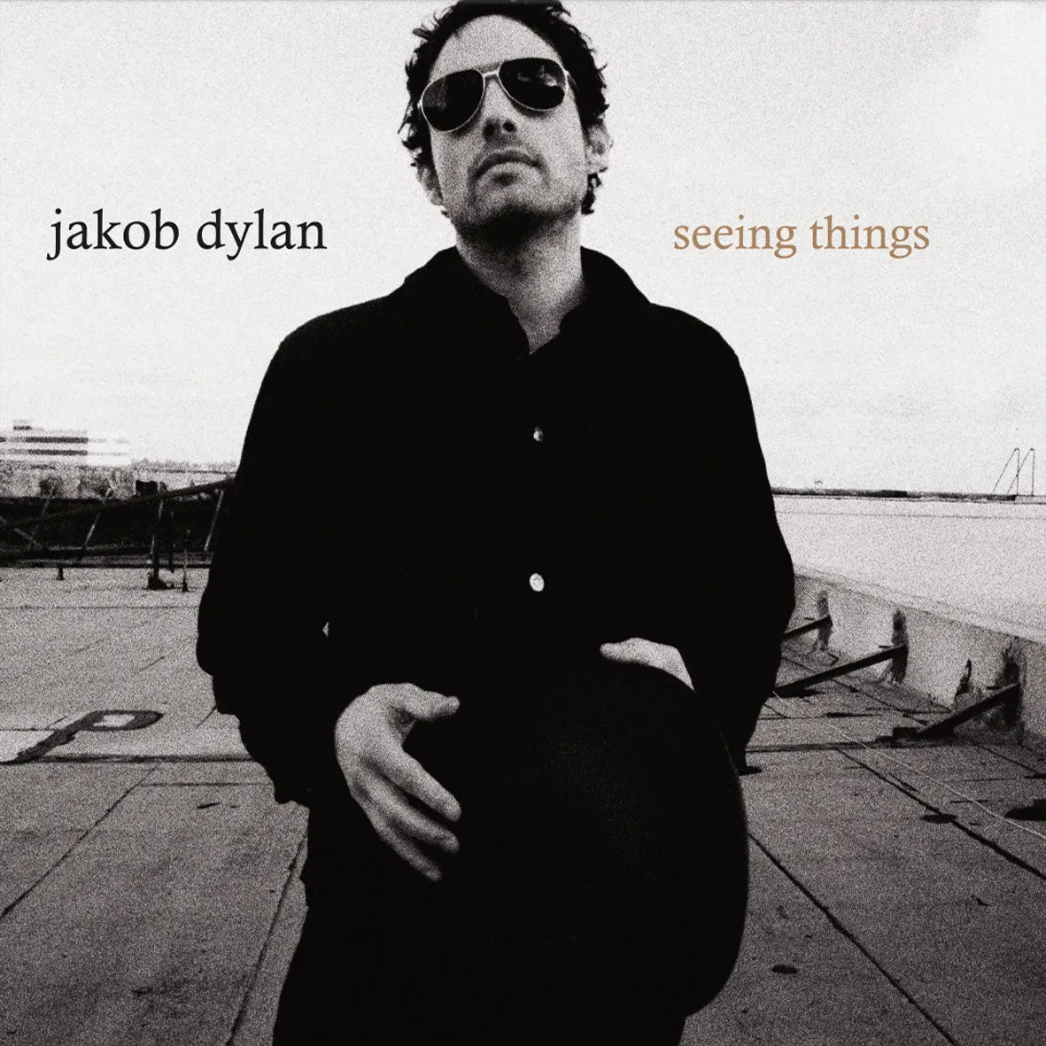 Jakob Dylan Seeing Things debut solo album limited translucent green vinyl with insert