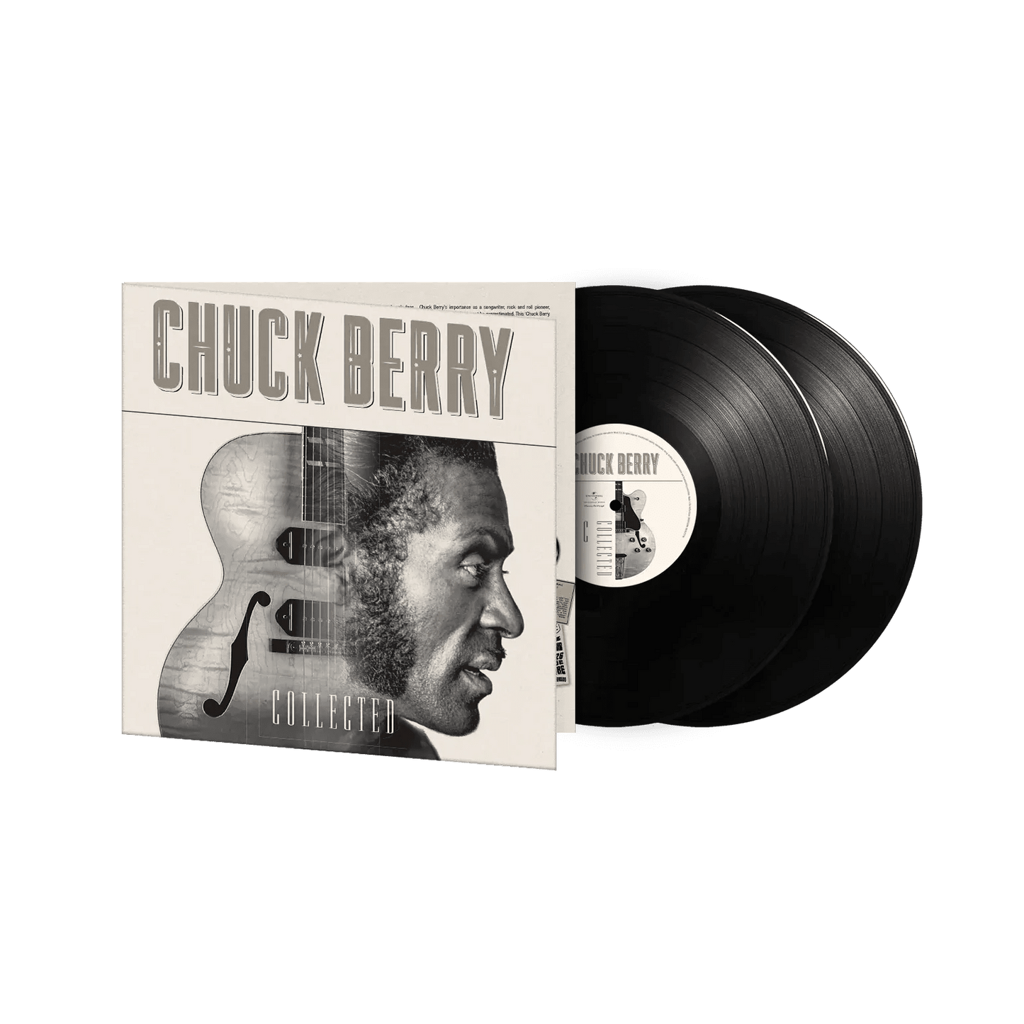Chuck Berry – Collected iconic songs like Johnny B. Goode on vinyl album