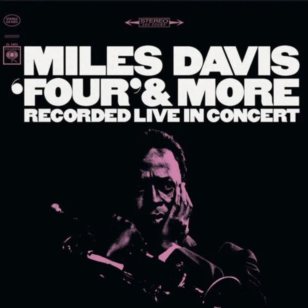 Miles Davis Four and More 1964 live album black vinyl jazz classic

