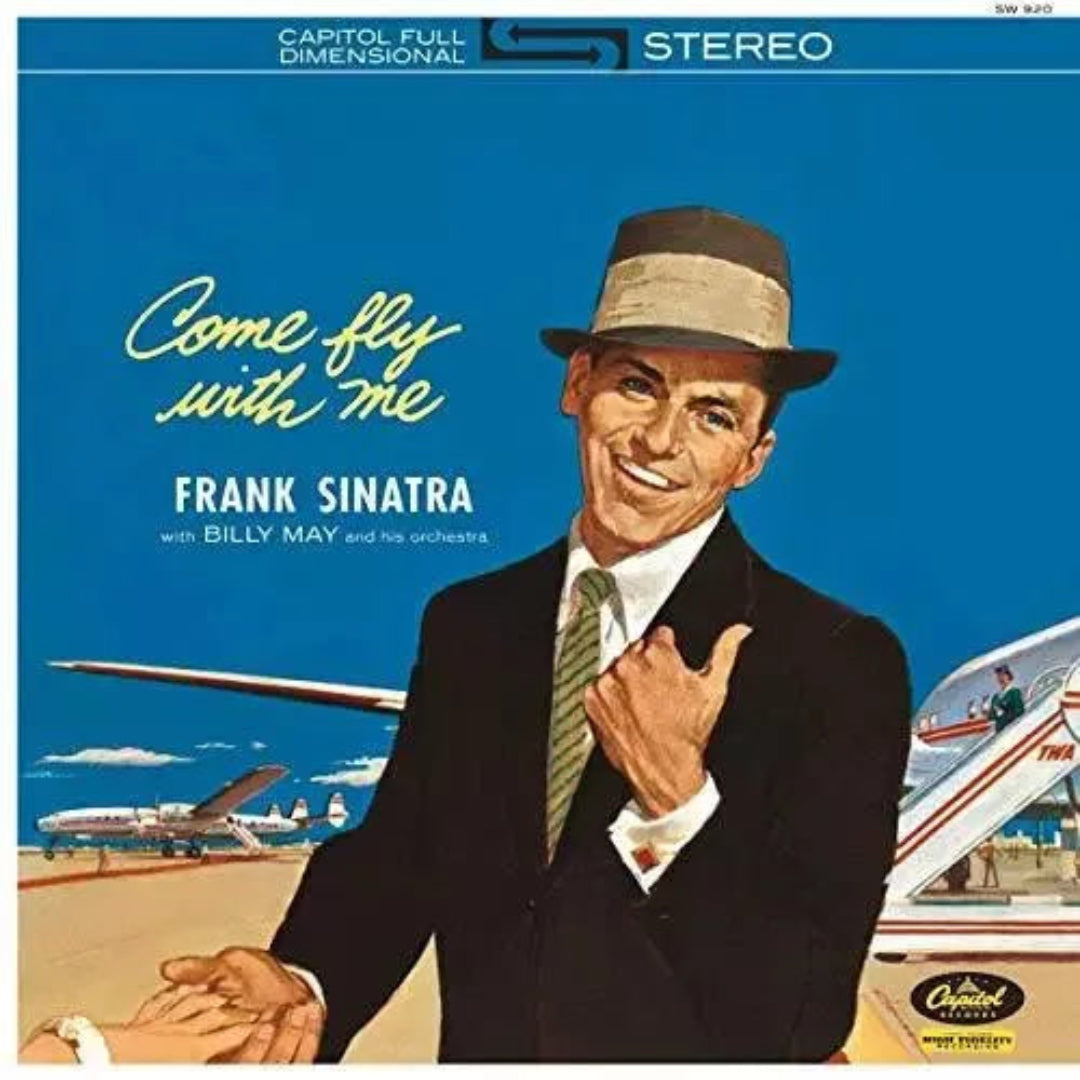 Frank Sinatra LP Come Fly With Me 1958 swing album vinyl release edition